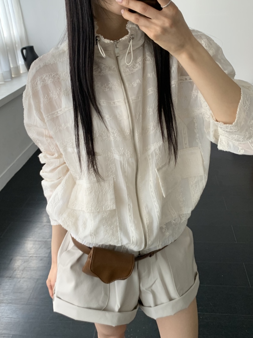 MURMUR韓國東大門代購女士新品休閑時尚人氣熱賣夾克絲綢MURMUR夾克