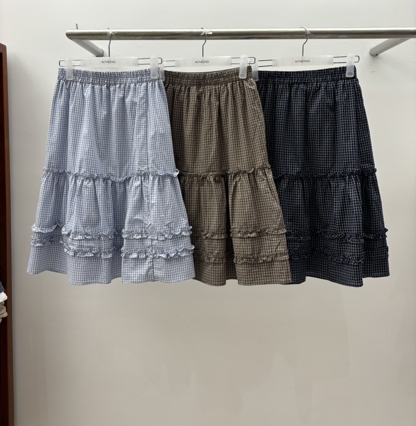 INTHEEND韓國東大門直郵女裝新品熱賣時尚人氣半身裙中短裙INTHEEND半身裙/中短裙