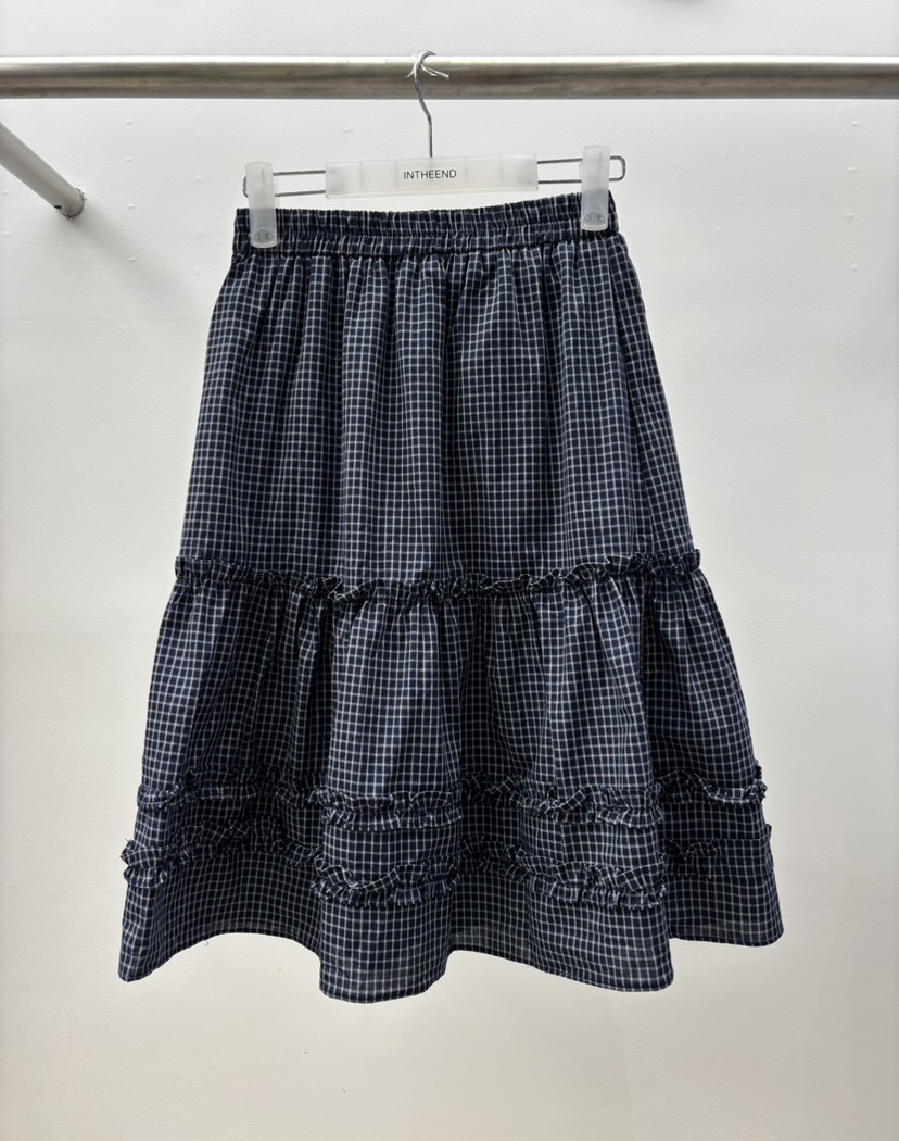 INTHEEND韓國東大門直郵女裝新品熱賣時尚人氣半身裙中短裙INTHEEND半身裙/中短裙圖色1