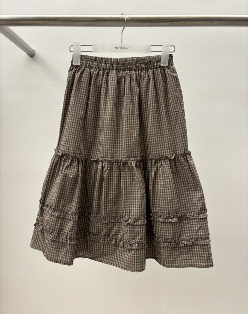 INTHEEND韓國東大門直郵女裝新品熱賣時尚人氣半身裙中短裙INTHEEND半身裙/中短裙圖色2