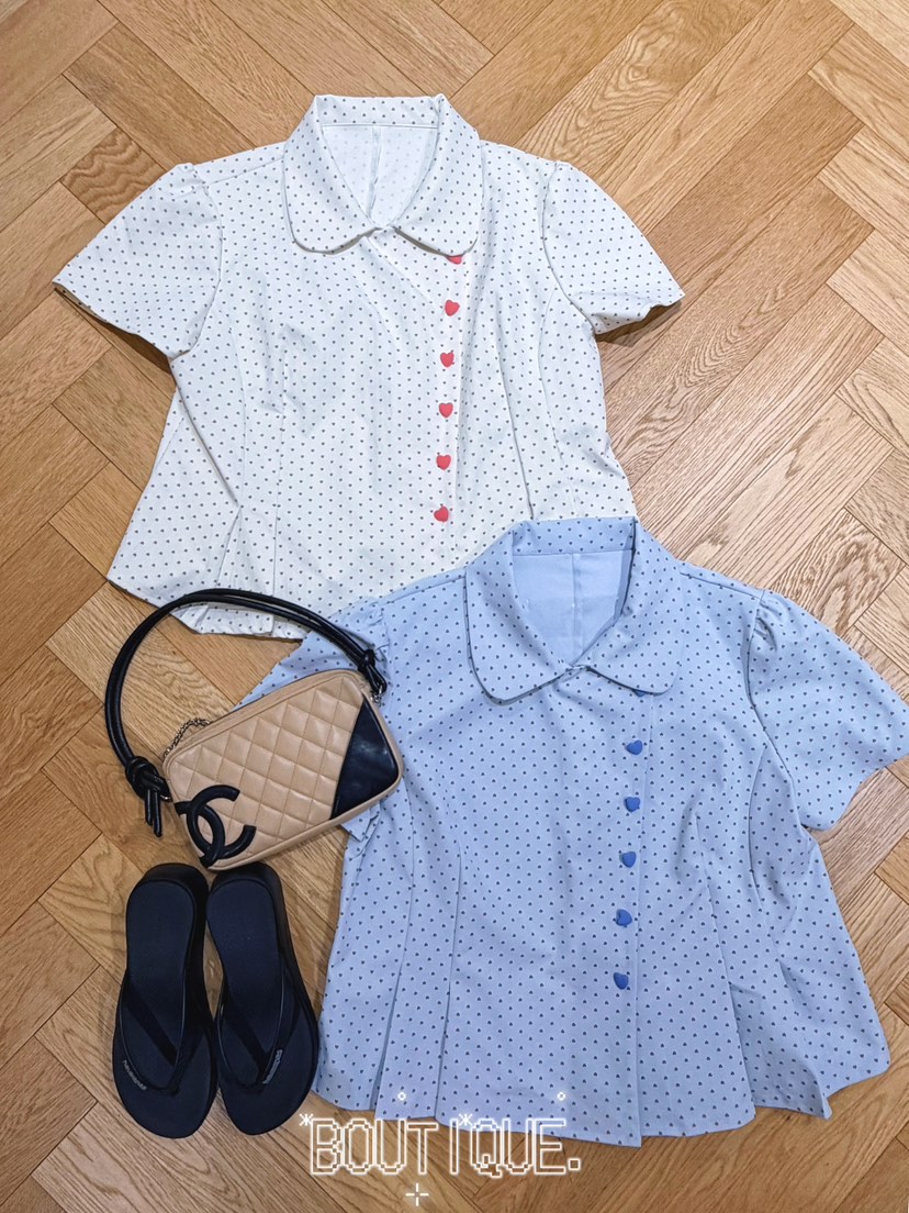 BOUTIQUE-L韓國直郵實拍女裝新款人氣時尚休閑襯衫蕾絲衫BOUTIQUE-L襯衫/蕾絲衫