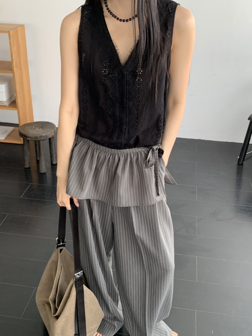 MURMUR韓國直郵實拍女裝新品職業26春夏推薦吊帶背心含圍巾MURMUR吊帶/背心