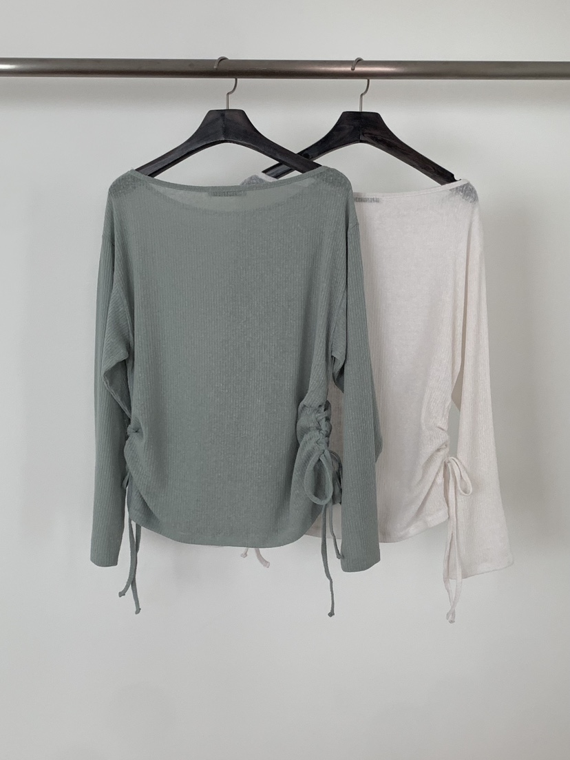 BEFORE SUNRISE韓國代購女士新款職業26春夏人氣針織衫透明BEFORE SUNRISE針織衫