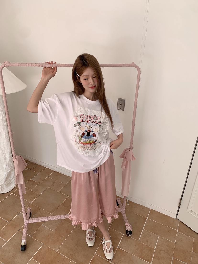 MAISONDEGLORY韓國直郵實拍女士新款休閑推薦熱賣職業T恤MAISON DE GLORYT恤