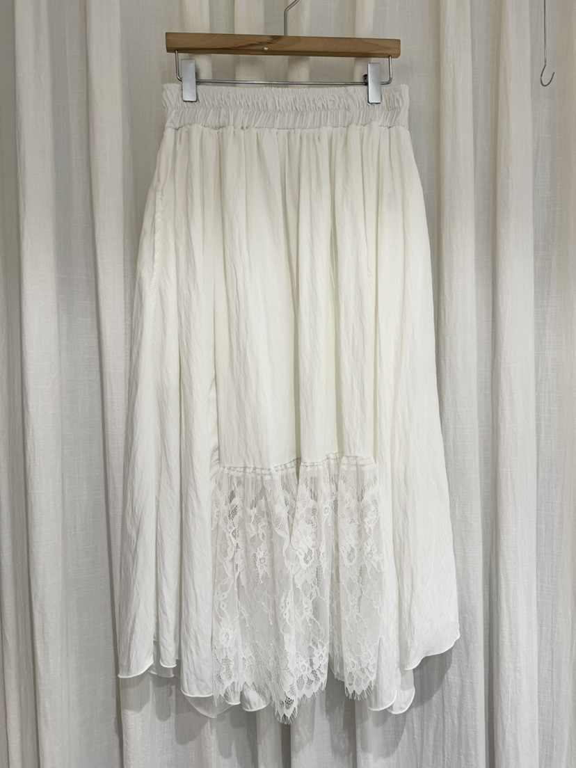 COKKIRI韓國代購女士新品職業26春夏推薦熱賣休閑長裙蕾絲COKKIRI長裙圖色2