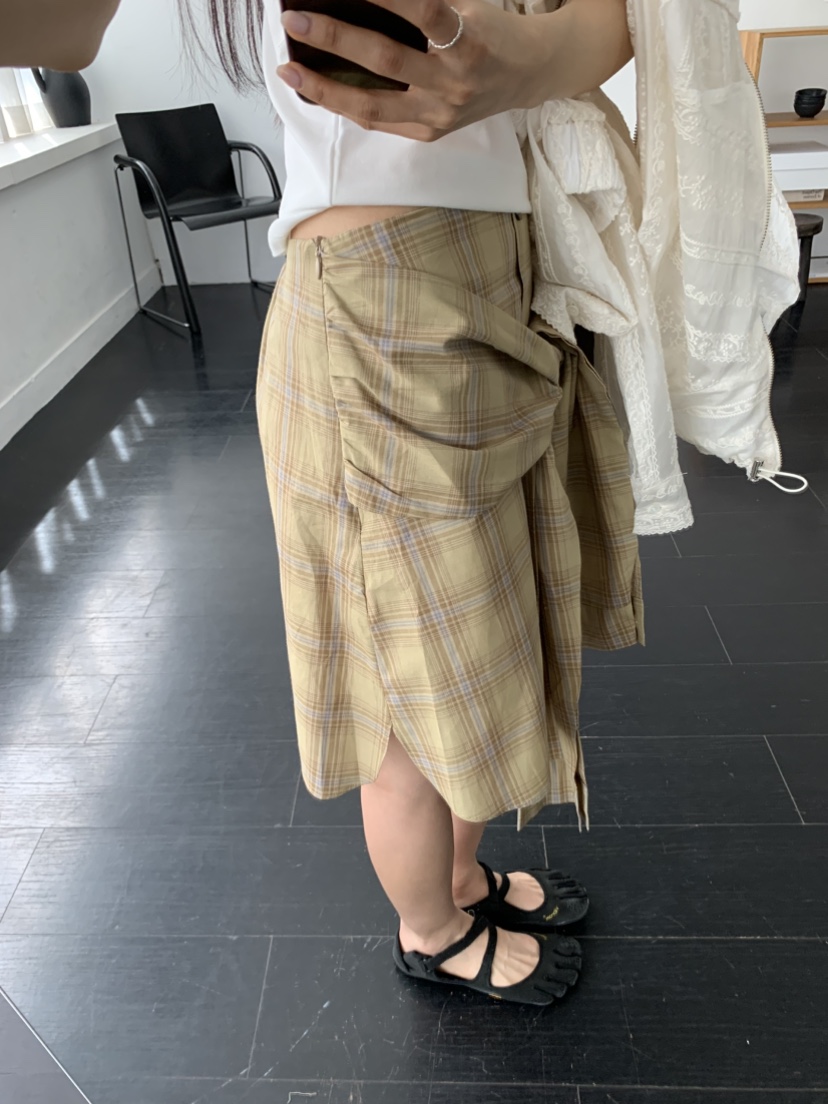 MURMUR韓國代購女裝新款職業真品人氣26春夏半身裙中短裙MURMUR半身裙/中短裙