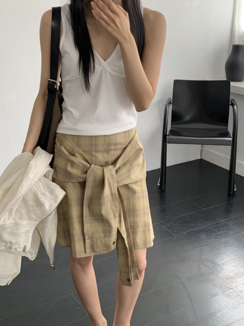 MURMUR韓國代購女裝新款職業真品人氣26春夏半身裙中短裙MURMUR半身裙/中短裙