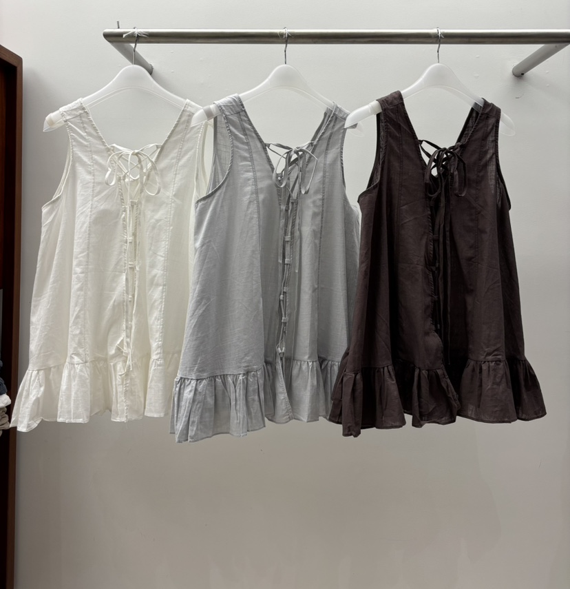 INTHEEND韓國代購女裝新品推薦休閑熱賣職業26春夏吊帶背心INTHEEND吊帶/背心