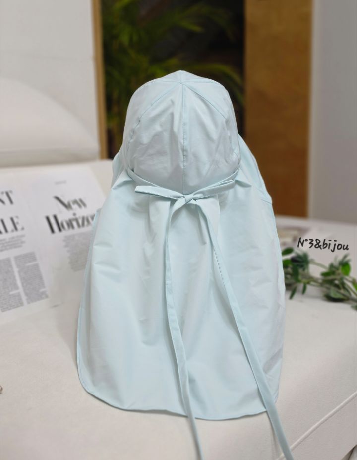 N3韓國東大門代購女士新品人氣休閑時尚帽子漁夫帽褶皺絲帶N3帽子