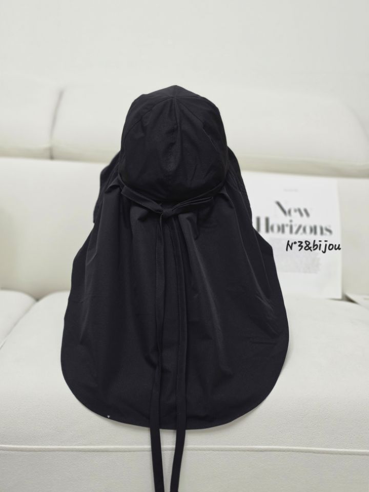 N3韓國東大門代購女士新品人氣休閑時尚帽子漁夫帽褶皺絲帶N3帽子