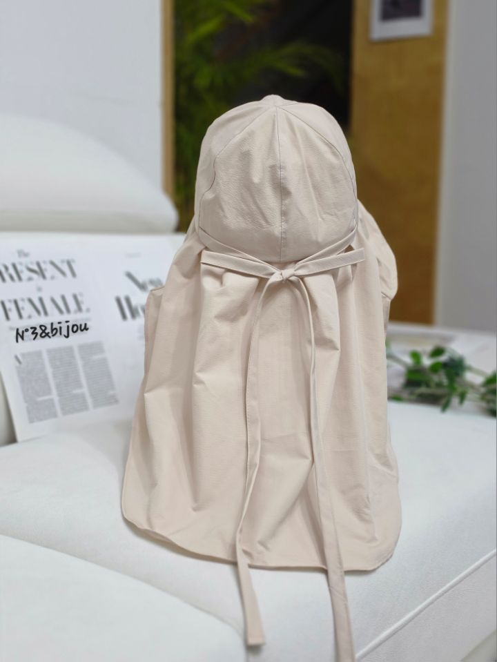 N3韓國東大門代購女士新品人氣休閑時尚帽子漁夫帽褶皺絲帶N3帽子