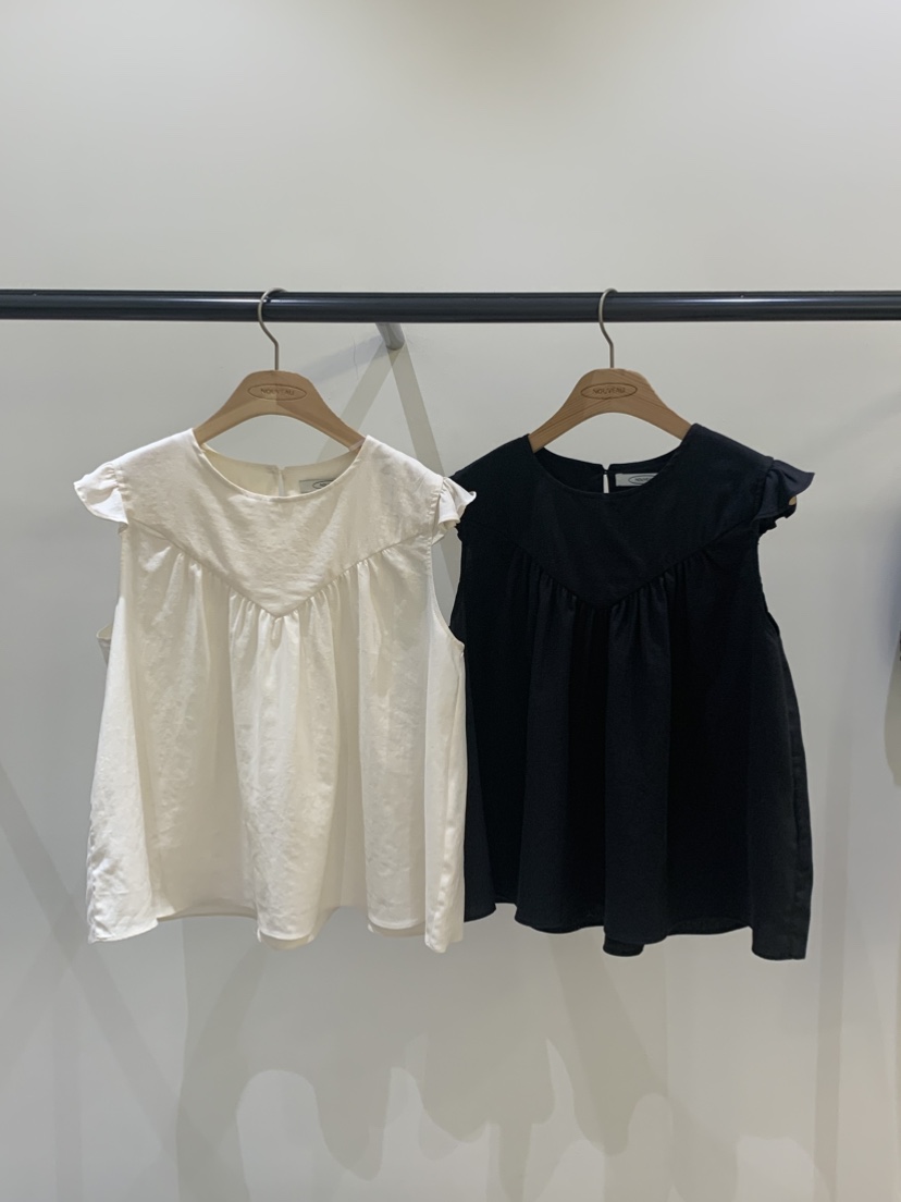 NOUVEAU韓國東大門直郵女士新款熱賣休閑時尚人氣襯衫蕾絲衫NOUVEAU襯衫/蕾絲衫