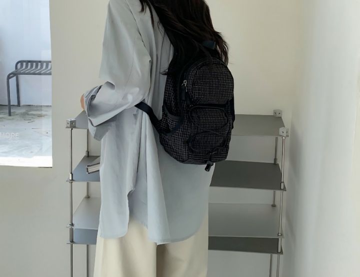 TROUVAILLE韓國代購女士新品26春夏職業休閑推薦雙肩背包TROUVAILLE雙肩背包