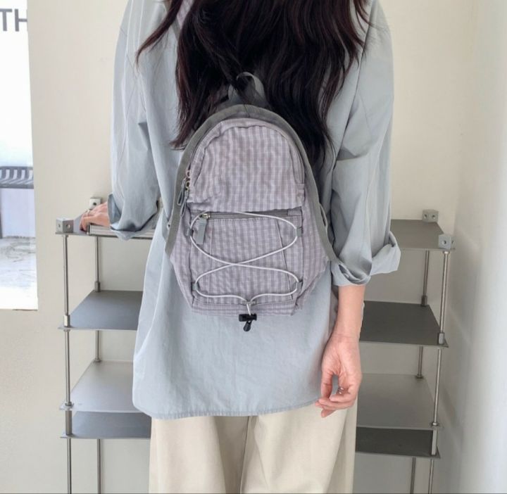 TROUVAILLE韓國代購女士新品26春夏職業休閑推薦雙肩背包TROUVAILLE雙肩背包