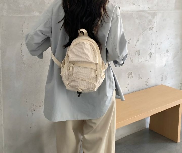 TROUVAILLE韓國代購女士新品26春夏職業休閑推薦雙肩背包TROUVAILLE雙肩背包