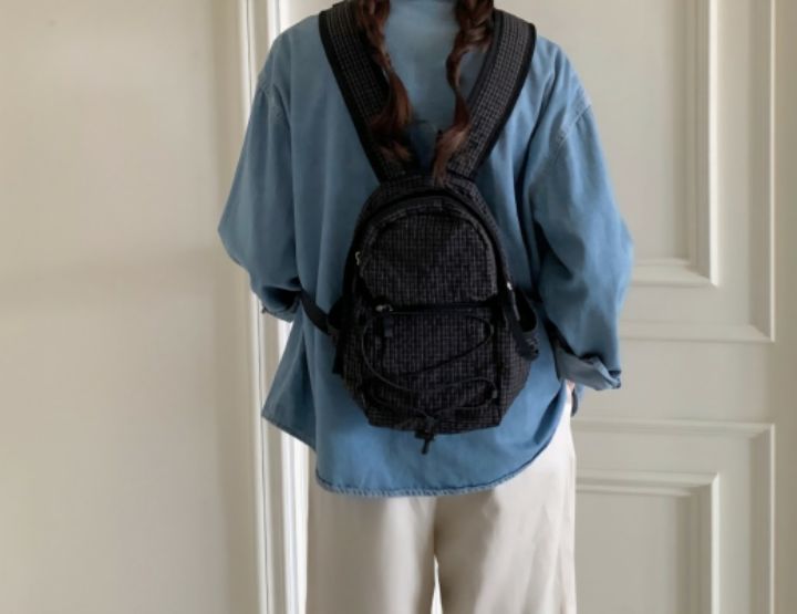 TROUVAILLE韓國代購女士新品26春夏職業休閑推薦雙肩背包TROUVAILLE雙肩背包