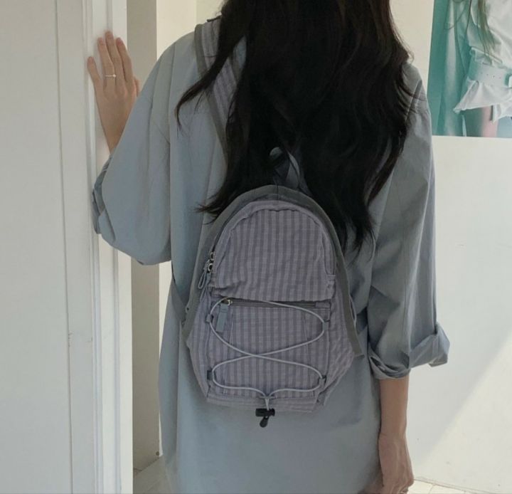 TROUVAILLE韓國代購女士新品26春夏職業休閑推薦雙肩背包TROUVAILLE雙肩背包