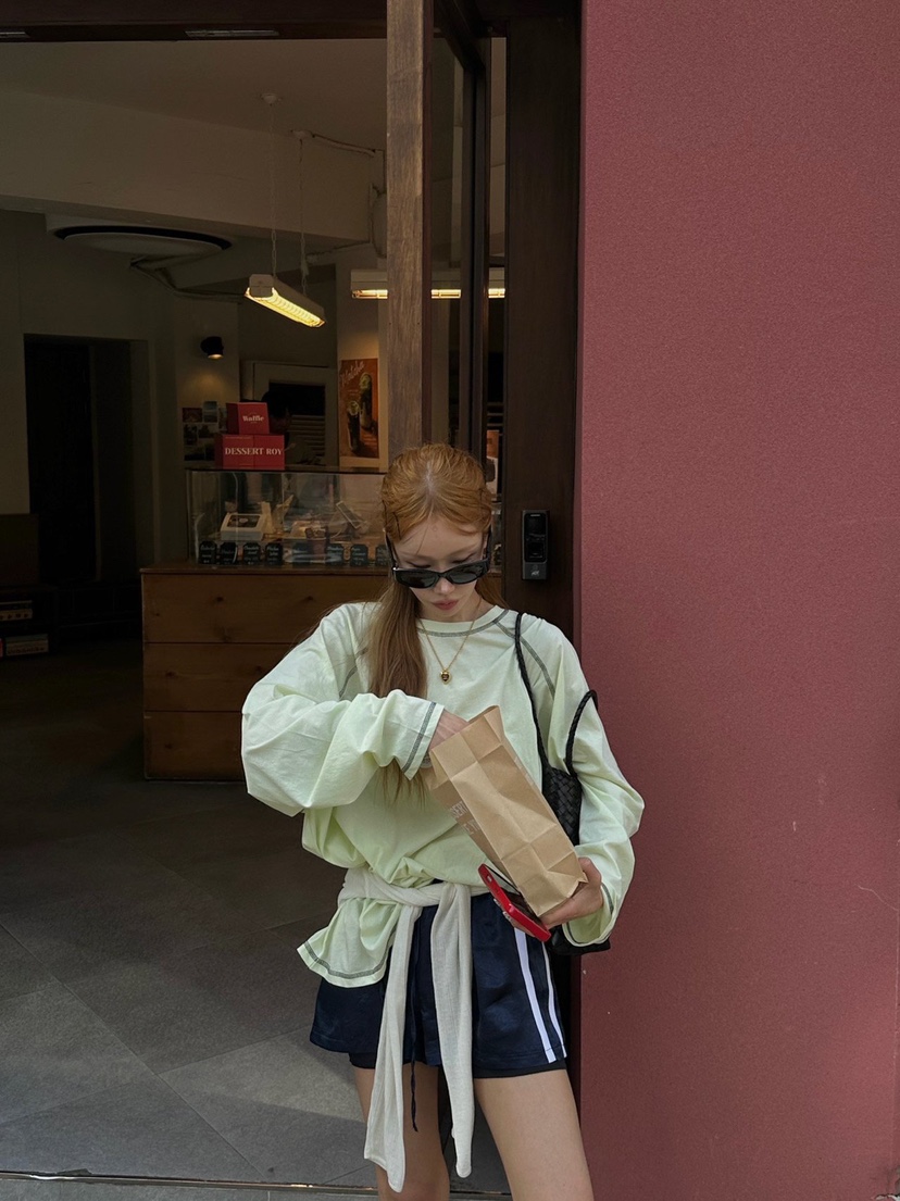 ZEROZERO韓國東大門直郵女士新品推薦職業熱賣休閑26春夏T恤ZEROZEROT恤