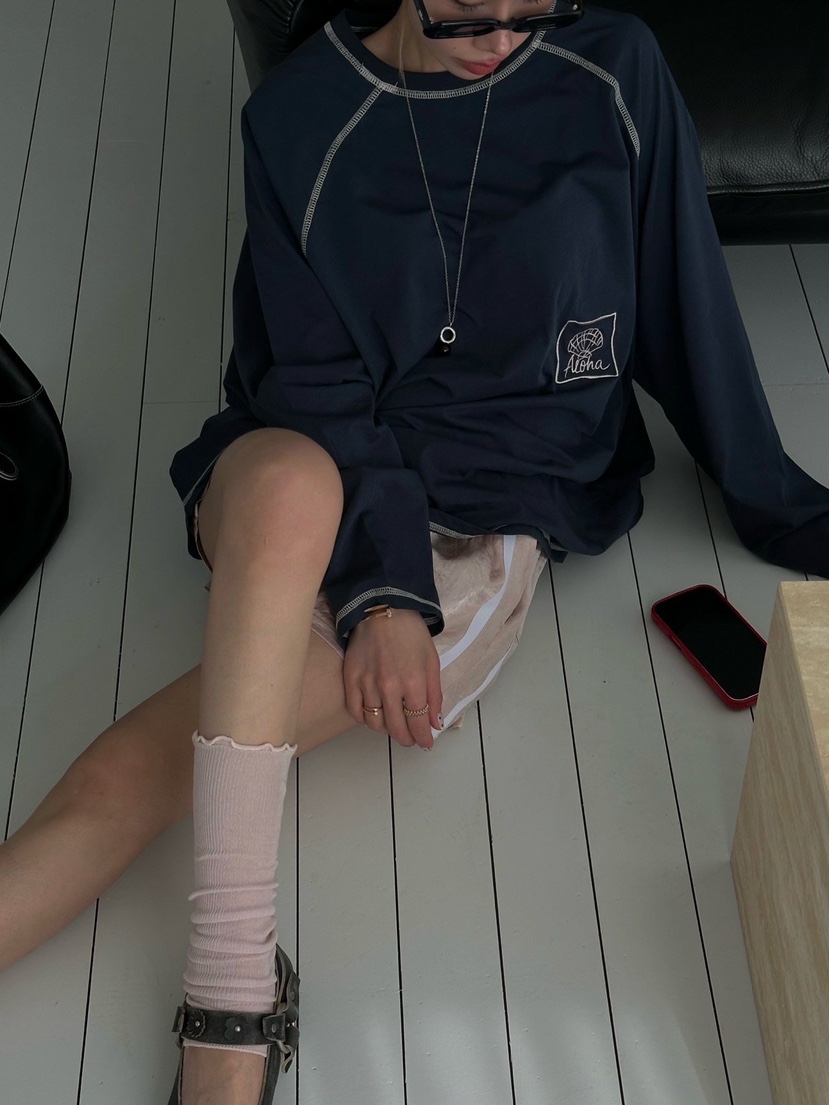 ZEROZERO韓國東大門直郵女士新品推薦職業熱賣休閑26春夏T恤ZEROZEROT恤