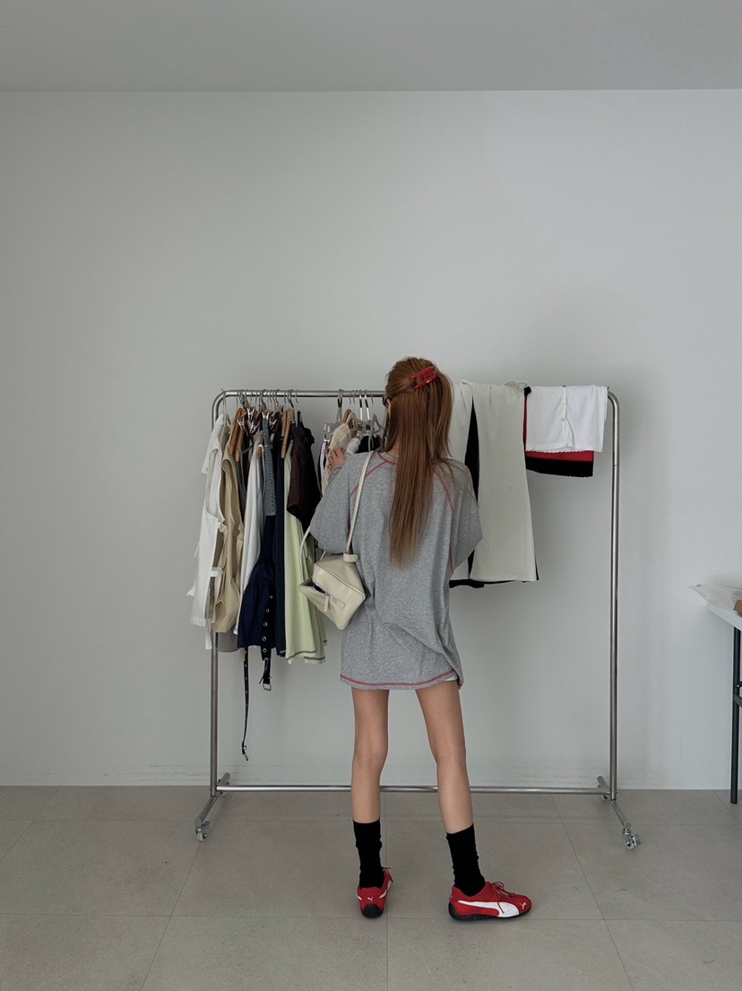 ZEROZERO韓國東大門直郵女士新品推薦職業熱賣休閑26春夏T恤ZEROZEROT恤