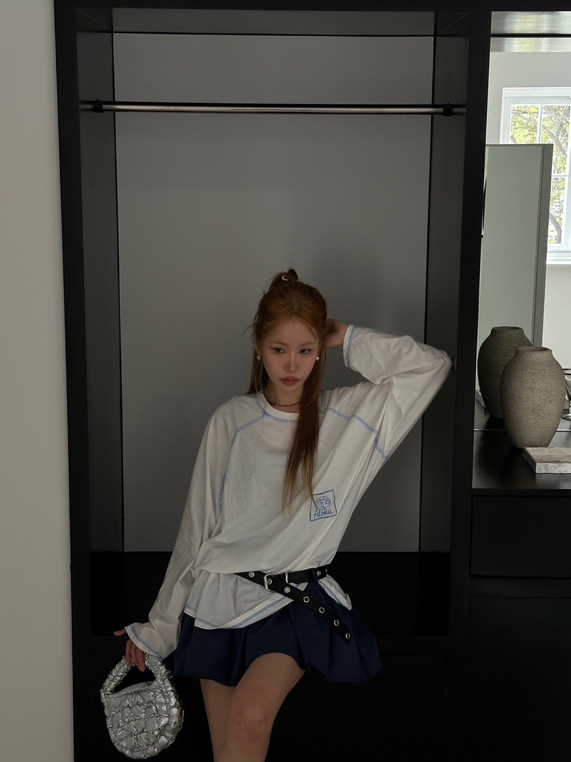 ZEROZERO韓國東大門直郵女士新品推薦職業熱賣休閑26春夏T恤ZEROZEROT恤