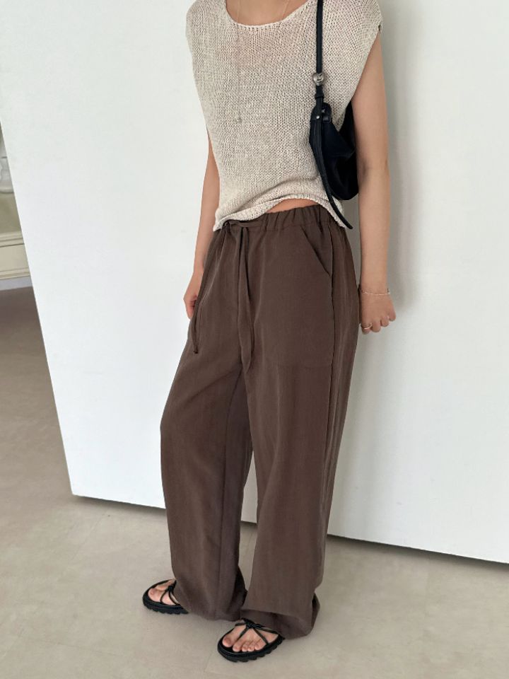 KOMOREBI韓國東大門直郵女士新款時尚人氣休閑推薦休閑褲KOMOREBI休閑褲