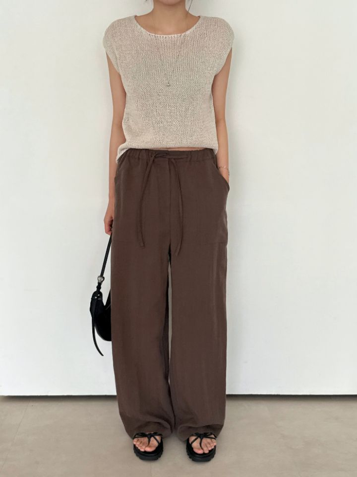 KOMOREBI韓國東大門直郵女士新款時尚人氣休閑推薦休閑褲KOMOREBI休閑褲