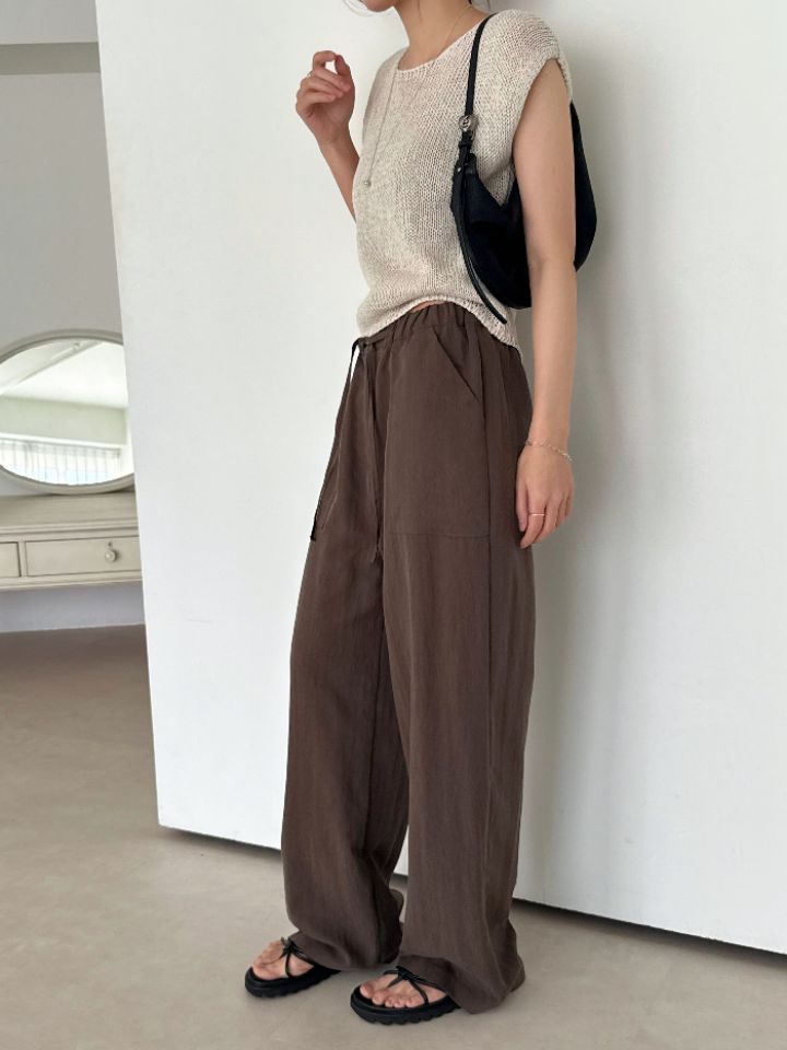 KOMOREBI韓國東大門直郵女士新款時尚人氣休閑推薦休閑褲KOMOREBI休閑褲