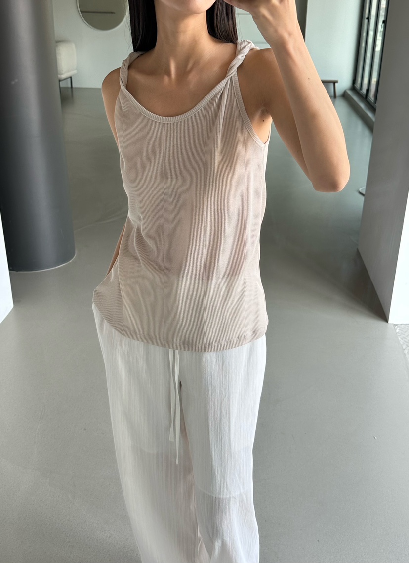 LE VASE東大門直郵女士新款職業26春夏休閑時尚吊帶背心LE VASE吊帶/背心