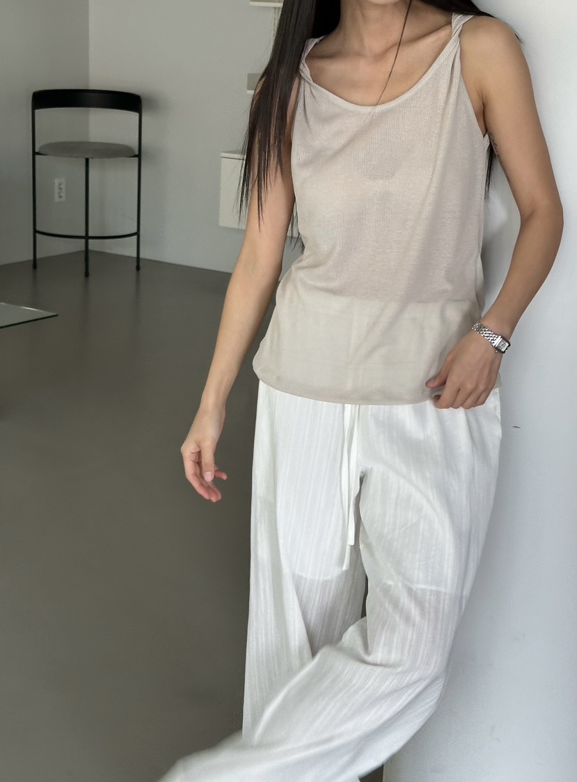 LE VASE東大門直郵女士新款職業26春夏休閑時尚吊帶背心LE VASE吊帶/背心