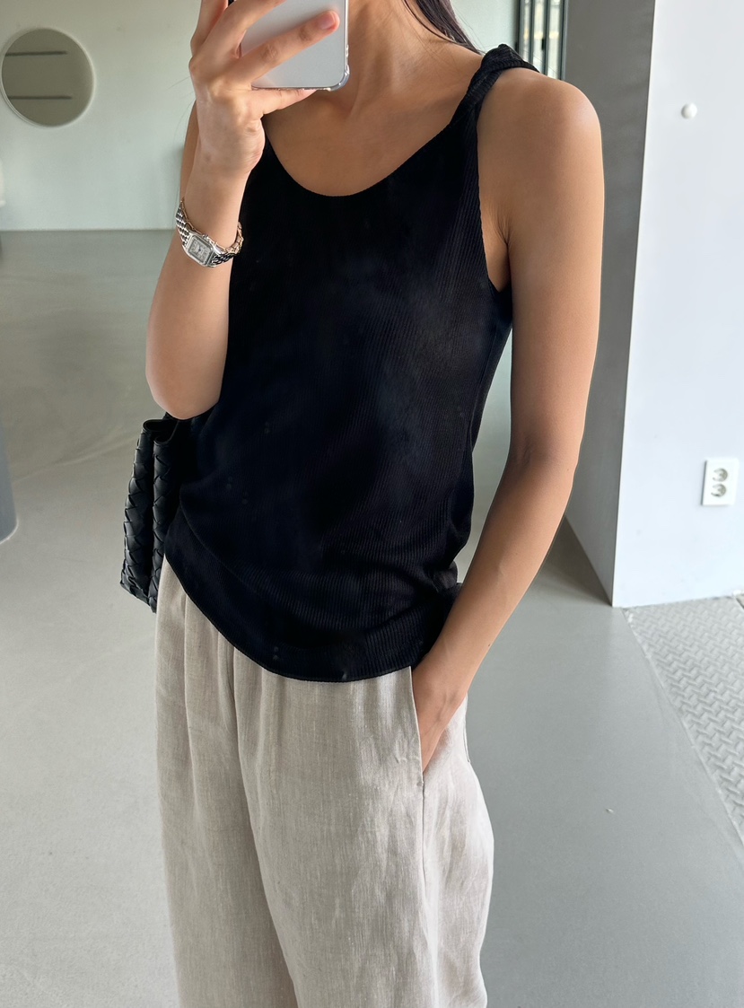 LE VASE東大門直郵女士新款職業26春夏休閑時尚吊帶背心LE VASE吊帶/背心