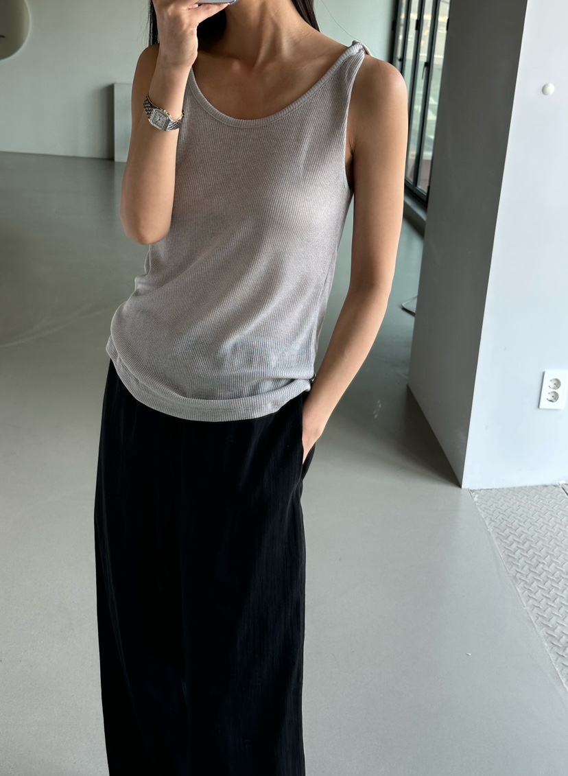 LE VASE東大門直郵女士新款職業26春夏休閑時尚吊帶背心LE VASE吊帶/背心