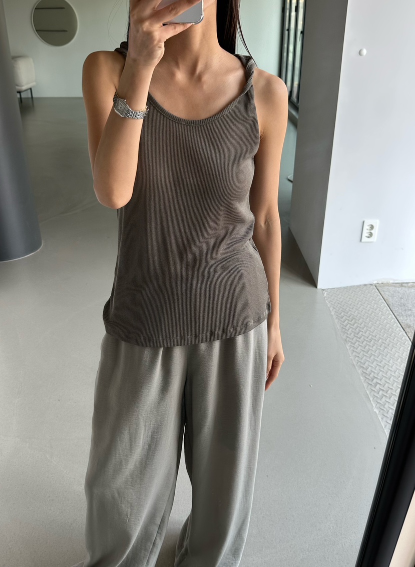 LE VASE東大門直郵女士新款職業26春夏休閑時尚吊帶背心LE VASE吊帶/背心圖色1