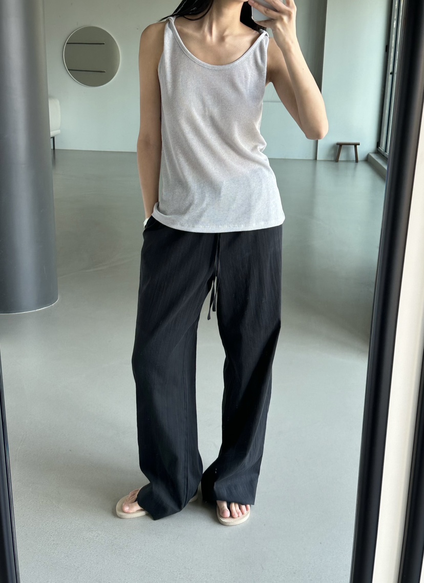 LE VASE東大門直郵女士新款職業26春夏休閑時尚吊帶背心LE VASE吊帶/背心圖色4