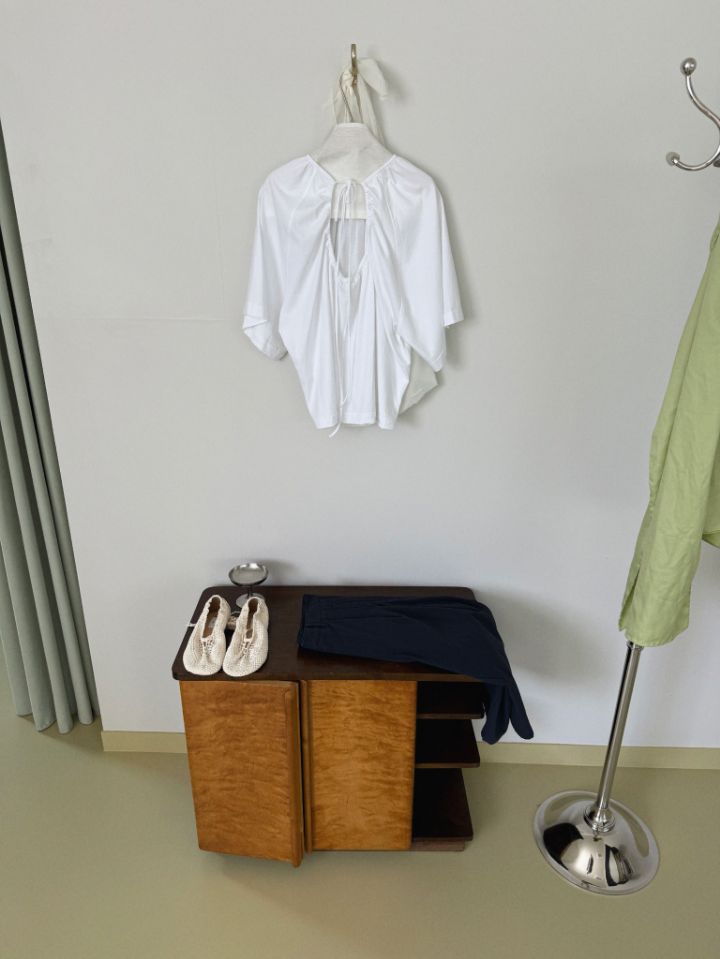 MARE韓國代購女士新款熱賣職業26春夏時尚休閑人氣T恤褶皺MARET恤