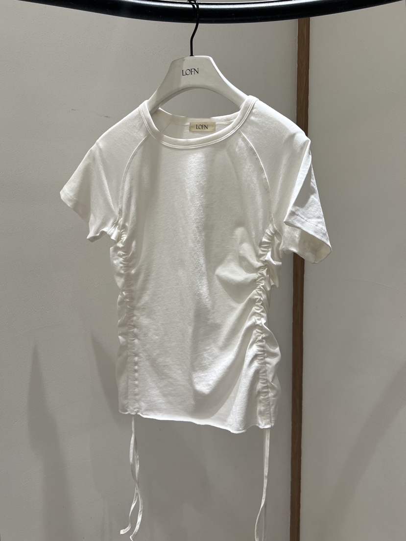 LOFN韓國直郵實拍女裝新品職業26春夏時尚熱賣休閑推薦T恤LOFNT恤圖色5