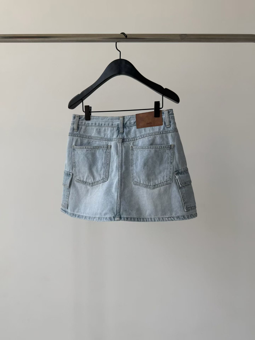 ARKIE/TAF東大門代購女裝新款時尚推薦休閑人氣短裙工裝ARKIE/TAF短裙