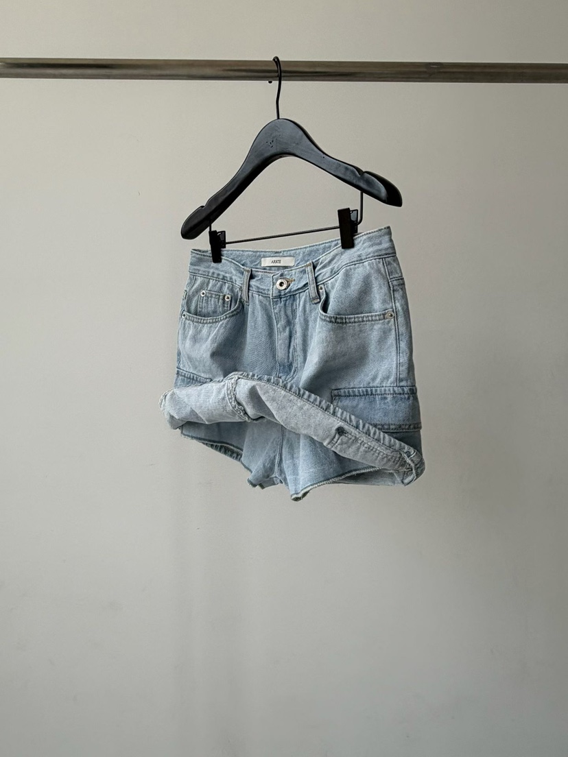 ARKIE/TAF東大門代購女裝新款時尚推薦休閑人氣短裙工裝ARKIE/TAF短裙