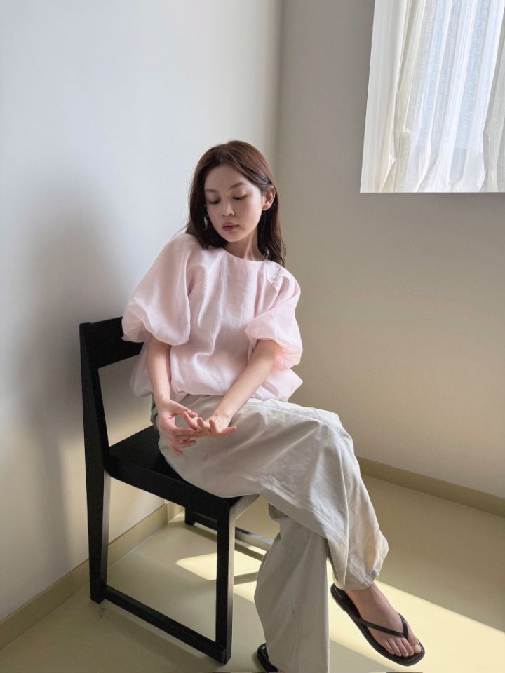 MARE韓國直郵女士新款休閑人氣26春夏職業時尚襯衫蕾絲衫MARE襯衫/蕾絲衫