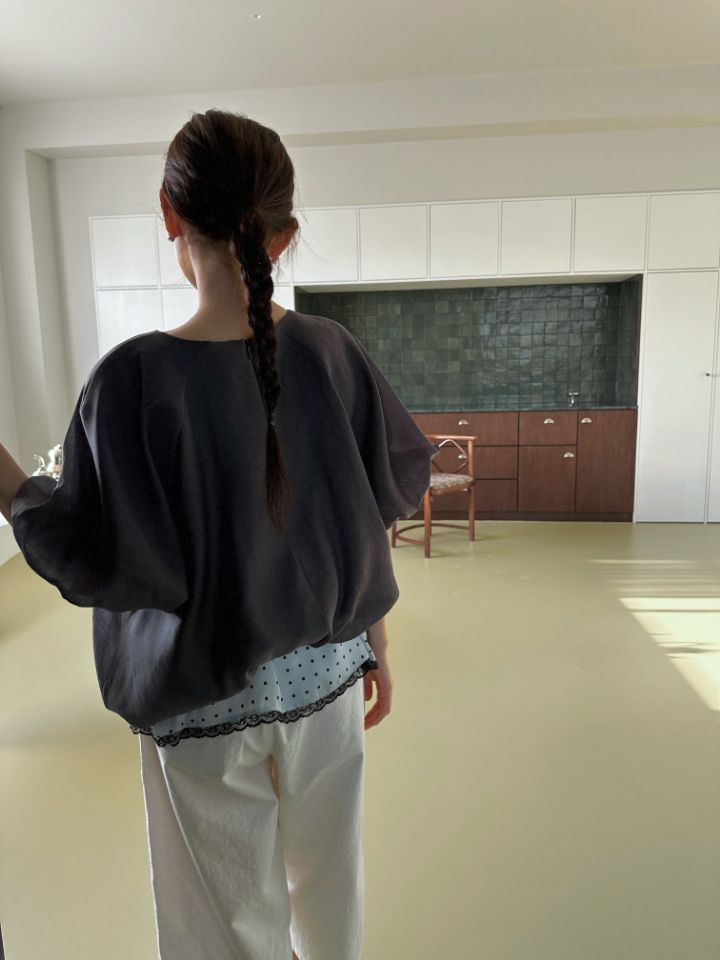 MARE韓國直郵女士新款休閑人氣26春夏職業時尚襯衫蕾絲衫MARE襯衫/蕾絲衫