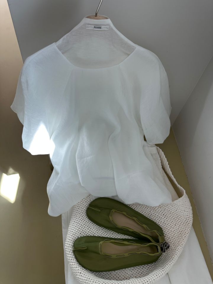 MARE韓國直郵女士新款休閑人氣26春夏職業時尚襯衫蕾絲衫MARE襯衫/蕾絲衫