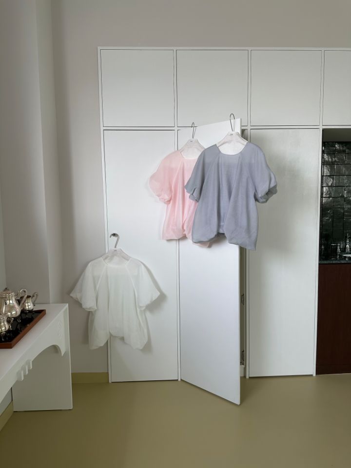 MARE韓國直郵女士新款休閑人氣26春夏職業時尚襯衫蕾絲衫MARE襯衫/蕾絲衫