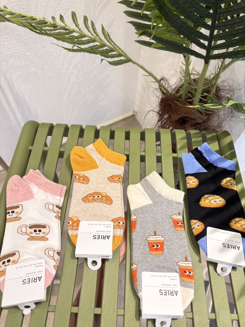 CACTUS-Q韓國直郵女士新款休閑26春夏熱賣職業推薦人氣襪子CACTUS十雙起/可混搭襪子