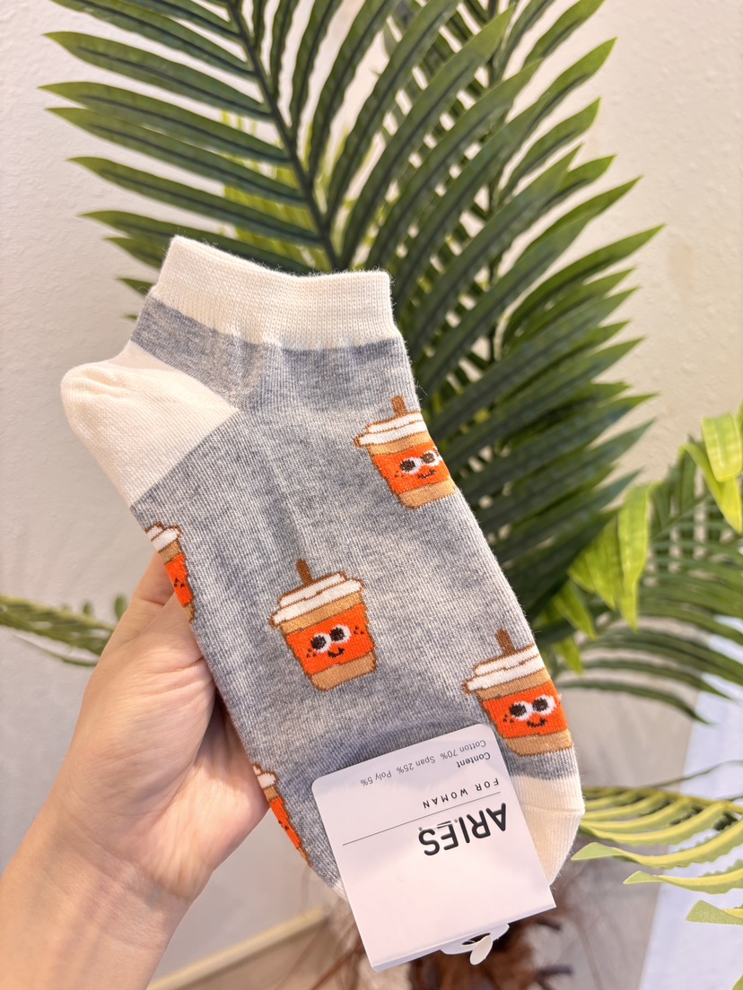 CACTUS-Q韓國直郵女士新款休閑26春夏熱賣職業推薦人氣襪子CACTUS十雙起/可混搭襪子圖色3