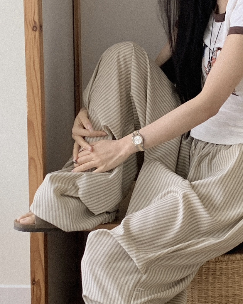 OURWAVE/OUR ROOM韓國直郵女裝新品職業26春夏人氣休閑褲Our Wave/Our Room休閑褲