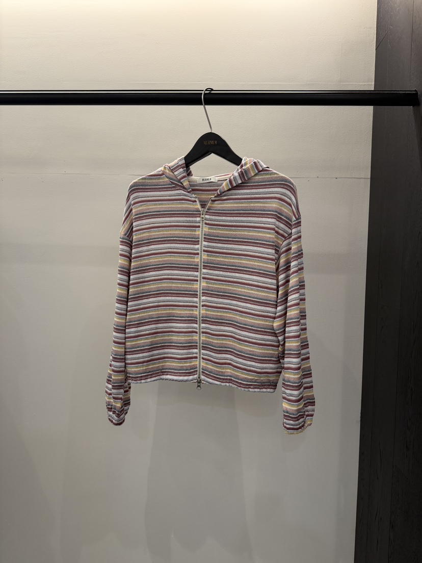 MURMUR韓國代購女士新款時尚26春夏推薦熱賣夾克拉鏈連帽衫MURMUR夾克圖色1