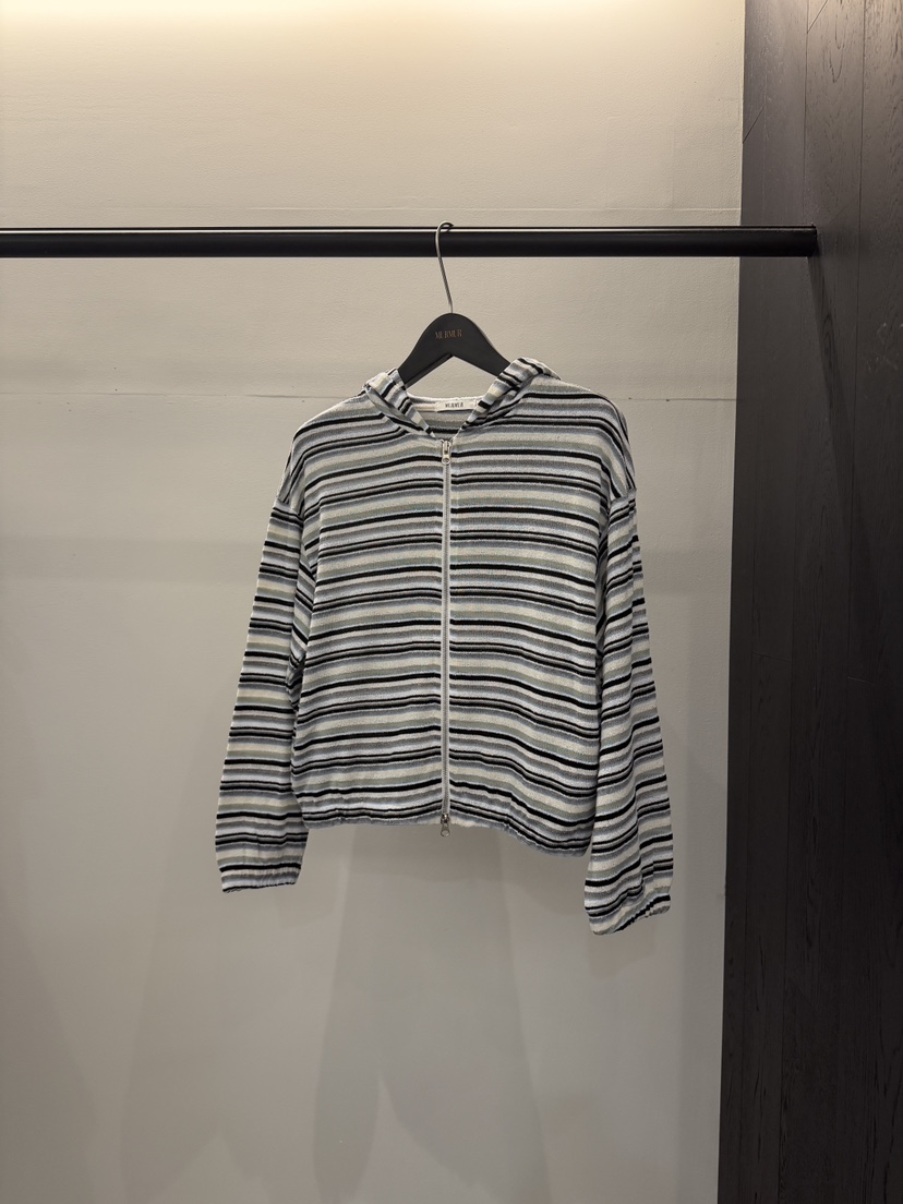 MURMUR韓國代購女士新款時尚26春夏推薦熱賣夾克拉鏈連帽衫MURMUR夾克圖色2