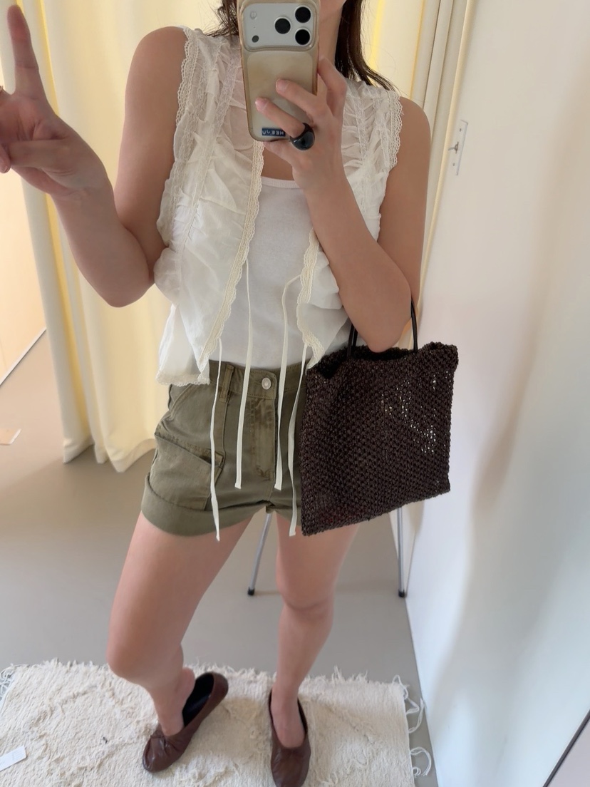 DE VENTI韓國直郵女裝新款職業推薦26春夏時尚襯衫蕾絲衫DE VENTI襯衫/蕾絲衫