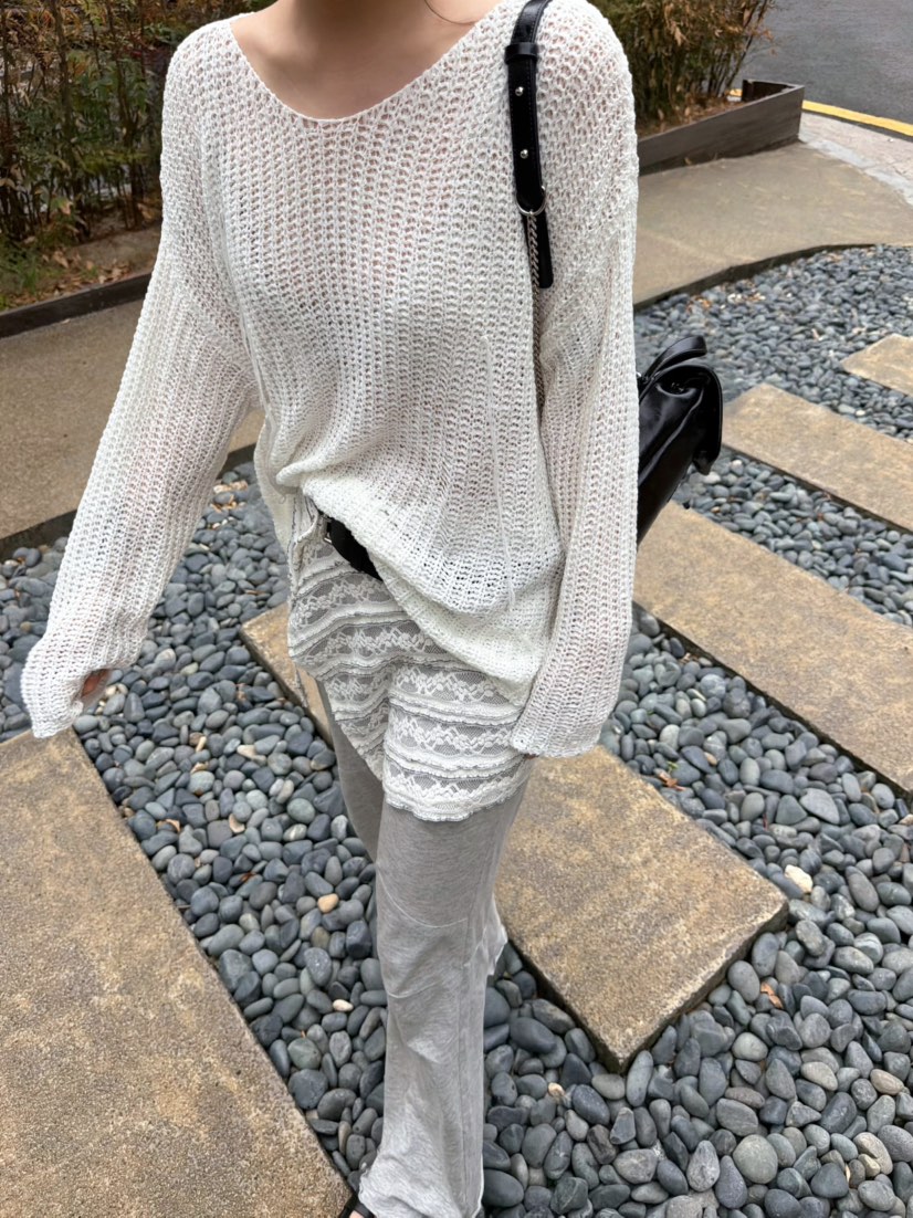 GLITTER韓國代購女裝新品職業人氣休閑推薦熱賣26春夏針織衫GLITTER針織衫