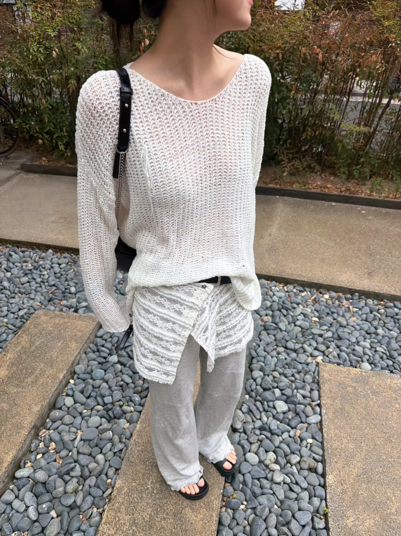 GLITTER韓國代購女裝新品職業人氣休閑推薦熱賣26春夏針織衫GLITTER針織衫